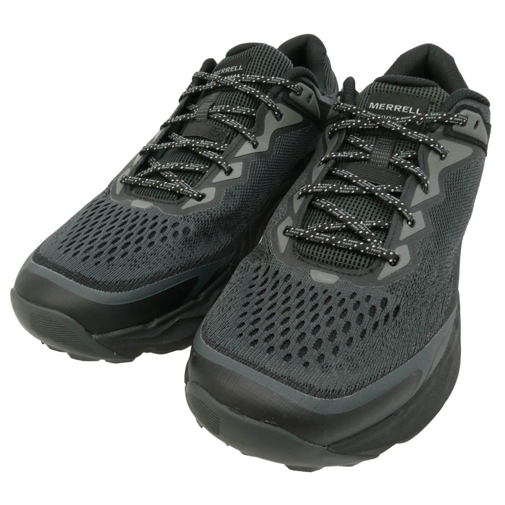 MERRELL メレル J068395W NOVA 4 WATERPROOF ノバ 4 ウォータープルーフ ワイド シューズ スニーカー ブラック系 27.5cm【美品】【中古】