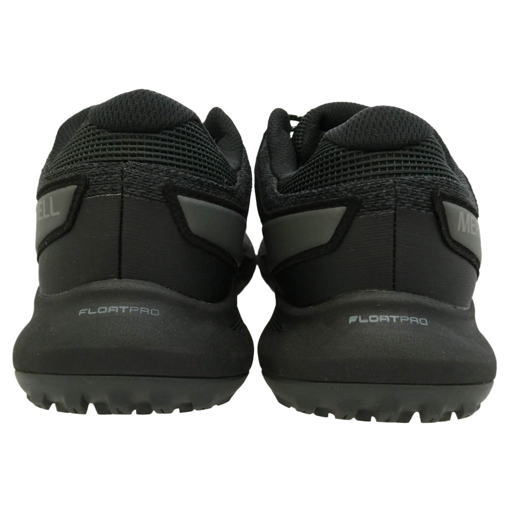 MERRELL メレル J068395W NOVA 4 WATERPROOF ノバ 4 ウォータープルーフ ワイド シューズ スニーカー ブラック系 27.5cm【美品】【中古】