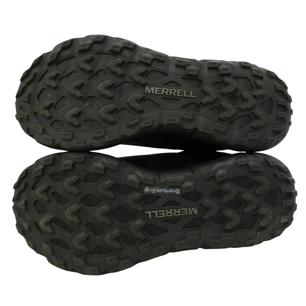 MERRELL メレル J068395W NOVA 4 WATERPROOF ノバ 4 ウォータープルーフ ワイド シューズ スニーカー ブラック系 27.5cm【美品】【中古】
