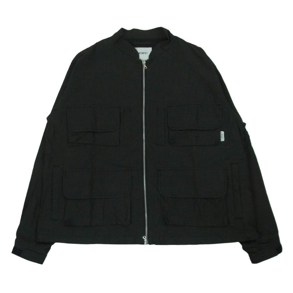 WTAPS ダブルタップス 25AW 252WVDT-JKM03 MODULAR 02 JACKET COTTON WEATHER モジュラー コットン ウェザー ジャケット ブラック系 02【中古】