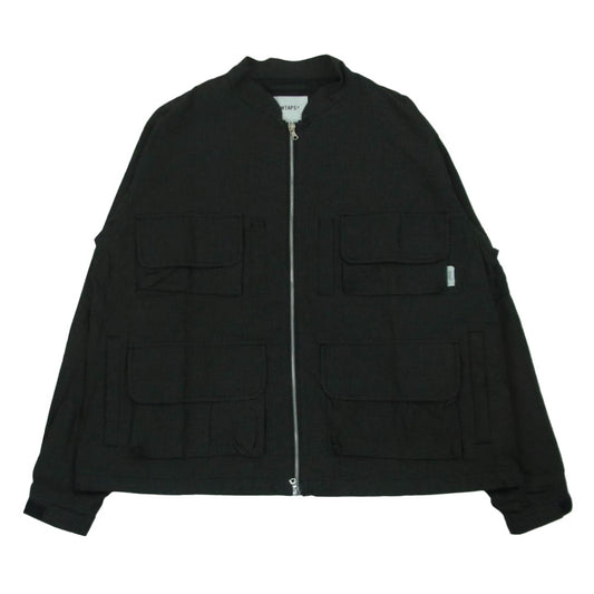 WTAPS ダブルタップス 25AW 252WVDT-JKM03 MODULAR 02 JACKET COTTON WEATHER モジュラー コットン ウェザー ジャケット ブラック系 02【中古】