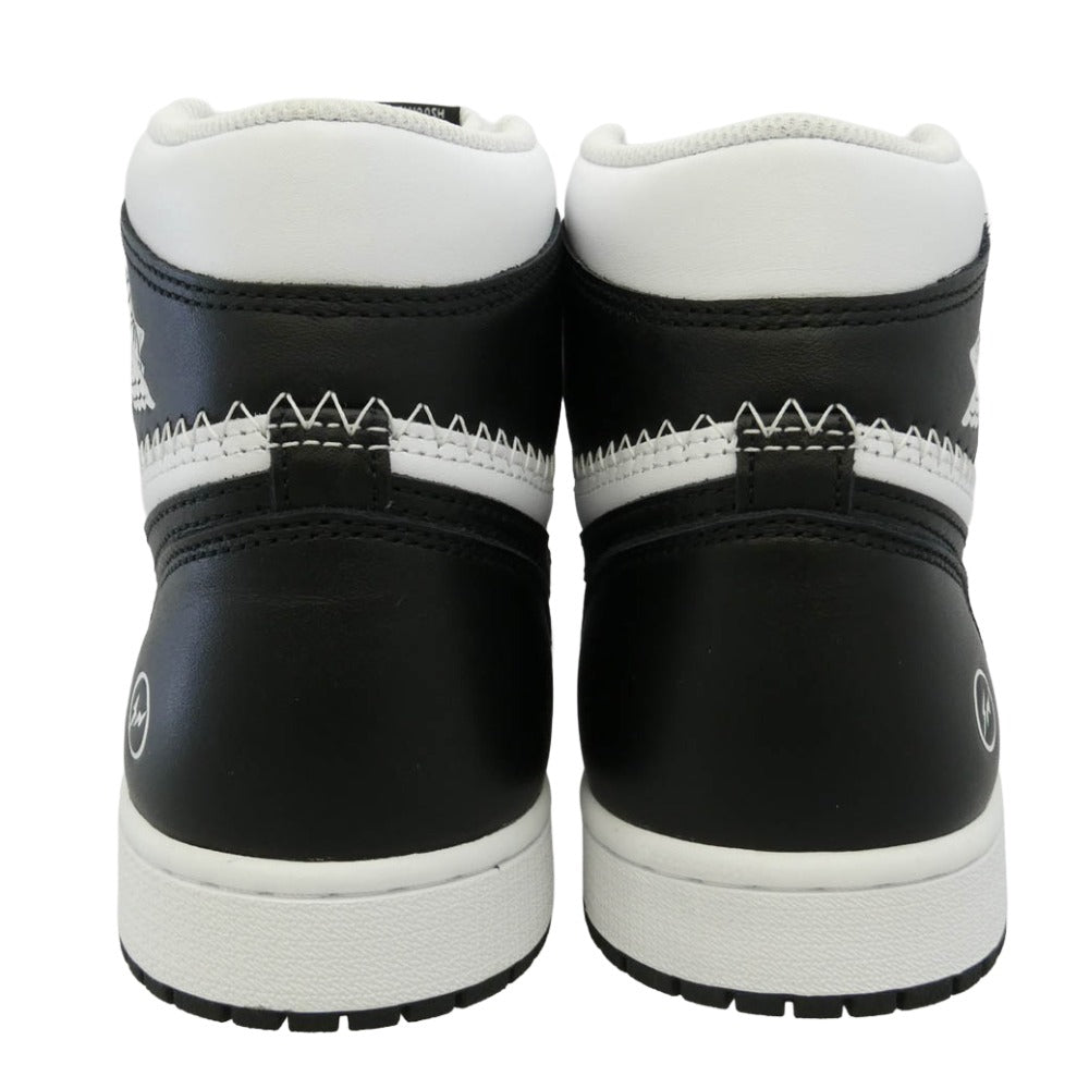 NIKE ナイキ FRAGMENT DESIGN フラグメントデザイン II7282-100 フェイクバスターズ鑑定済 fragment design フラグメントデザイン × UNION ユニオン Air Jordan 1 Retro High OG AJ1 エアジョーダン1 レトロ ハイカット スニーカー ホワイト系 ブラック系 ブルー系 27.5cm【極上美品】【中古】