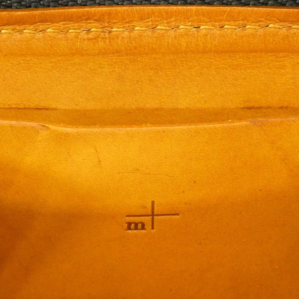 エムピウ zonzo napoli ゾンゾ ナポリ コンパクト 財布 ブラウン系【美品】【中古】