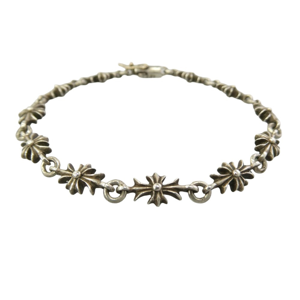CHROME HEARTS クロムハーツ（原本無） 11LINK TNY E CH PLS タイニーECHプラス ブレスレット 11リンク シルバー系【中古】