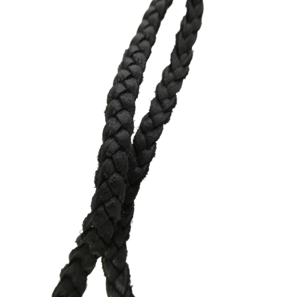 CHROME HEARTS クロムハーツ（原本無） LEATHER BRAID SCROLL