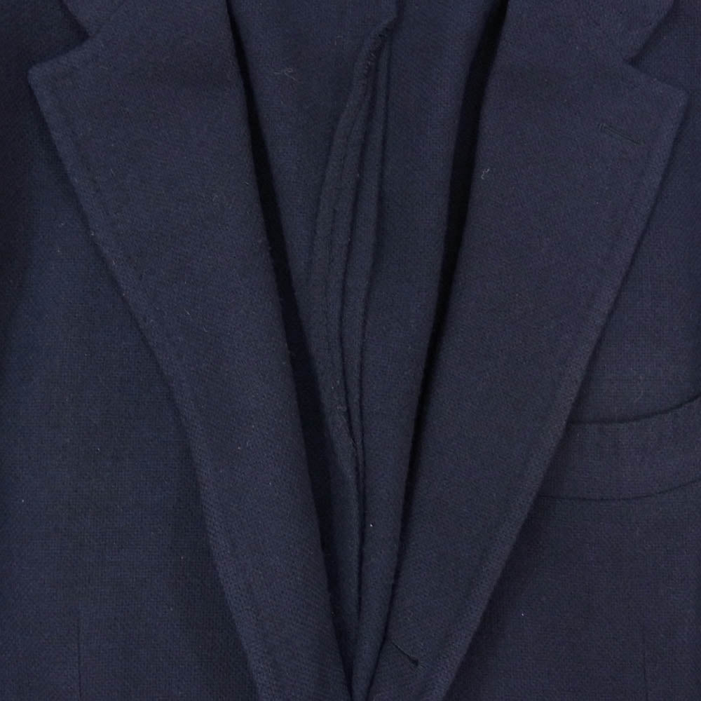 RING JACKET リングジャケット RT051F51X 本切羽 段返り ウール テーラード ジャケット ネイビー系 52【中古】