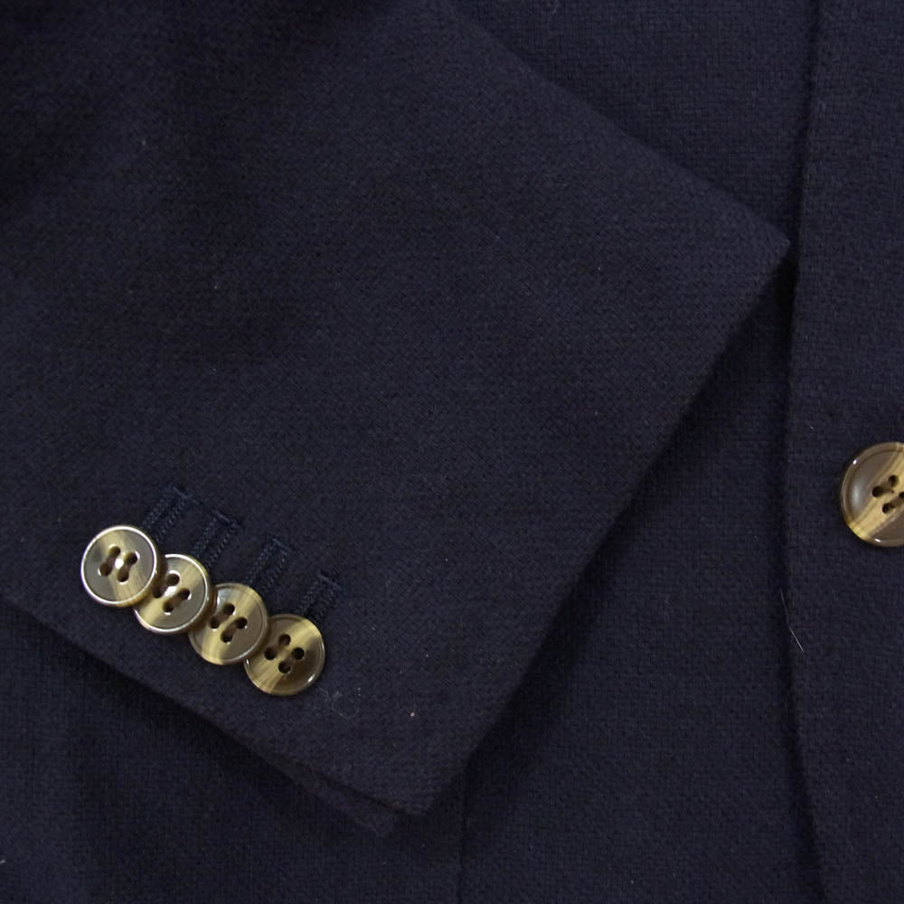 RING JACKET リングジャケット RT051F51X 本切羽 段返り ウール テーラード ジャケット ネイビー系 52【中古】