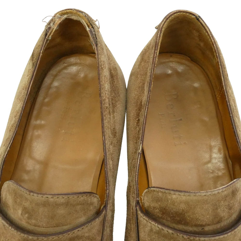 Berluti ベルルッティ スエード ローファー シューズ ブラウン系 サイズ表記なし【中古】