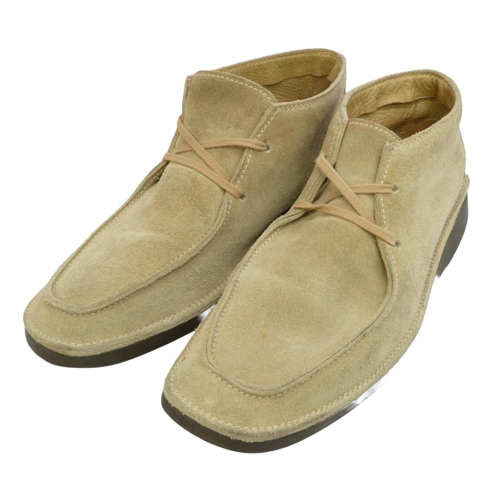 TOD’S トッズ POLACCO ポラッコ スエード レザー シューズ ベージュ系 8【中古】