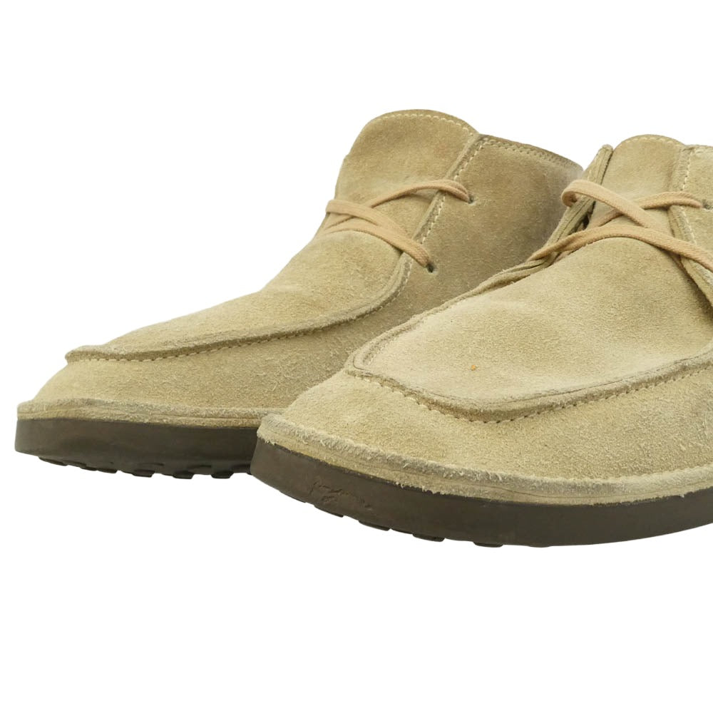 TOD’S トッズ POLACCO ポラッコ スエード レザー シューズ ベージュ系 8【中古】