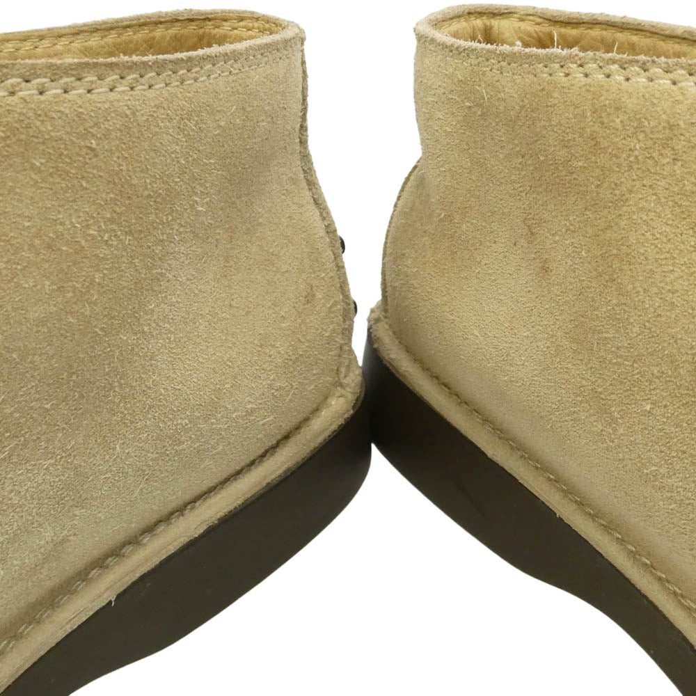 TOD’S トッズ POLACCO ポラッコ スエード レザー シューズ ベージュ系 8【中古】