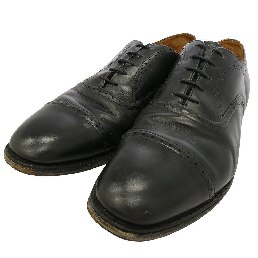 CHURCH'S チャーチ ストレートチップ 内羽根 レースアップ レザー シューズ ブラック系 サイズ表記なし【中古】