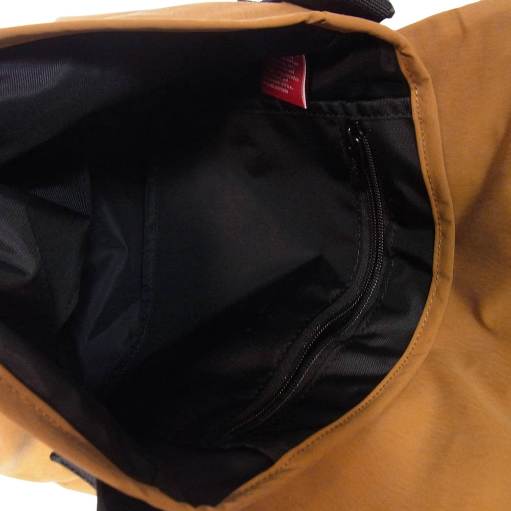 Manhattan Portage マンハッタンポーテージ BLACK LABEL IRVING MESSENGER BAG (LG) CURIO W/CURIO BINDING ブラックレーベル メッセンジャー ショルダー バッグ キュリオ ブラウン系【美品】【中古】