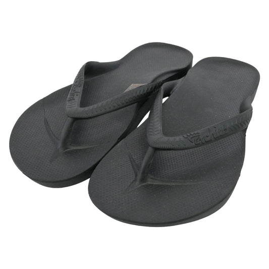 アーチーズ THONGS SANDAL ソングズ ビーチ サンダル ブラック系 26cm【極上美品】【中古】