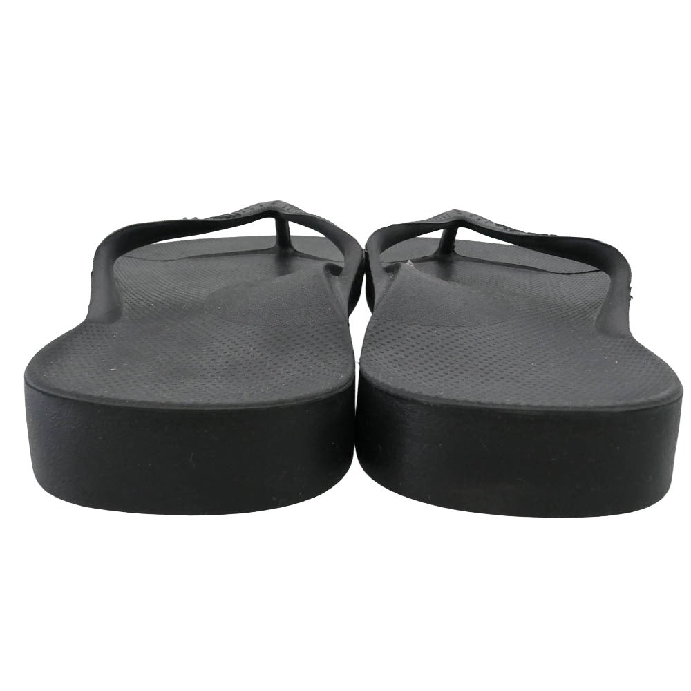 アーチーズ THONGS SANDAL ソングズ ビーチ サンダル ブラック系 26cm【極上美品】【中古】