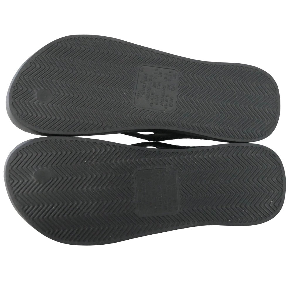 アーチーズ THONGS SANDAL ソングズ ビーチ サンダル ブラック系 26cm【極上美品】【中古】