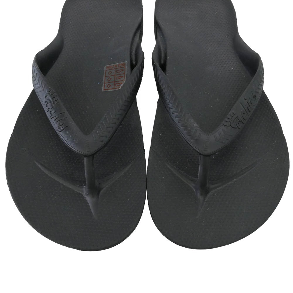 アーチーズ THONGS SANDAL ソングズ ビーチ サンダル ブラック系 26cm【極上美品】【中古】