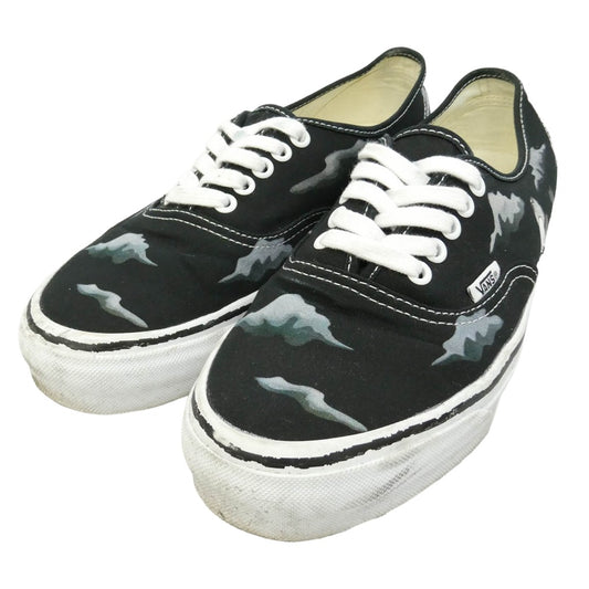 VANS バンズ VN000EBNBPB × YUSUKE HANAI 花井祐介 Premium Authentic 44 プレミアム オーセンティック スニーカー ブラック系 ホワイト系 27cm【中古】