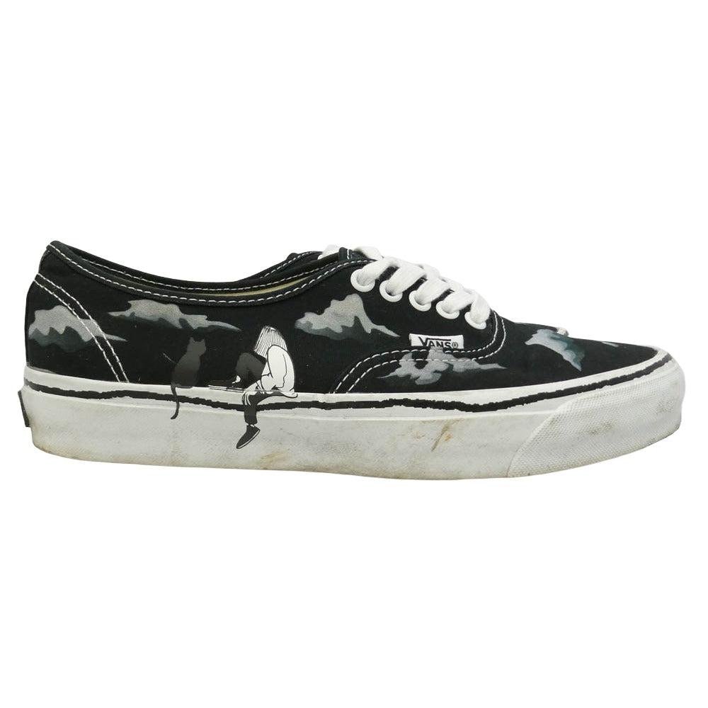 VANS バンズ VN000EBNBPB × YUSUKE HANAI 花井祐介 Premium Authentic 44 プレミアム オーセンティック スニーカー ブラック系 ホワイト系 27cm【中古】