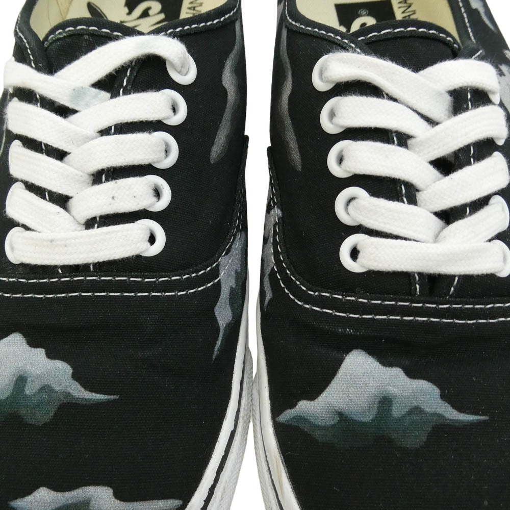 VANS バンズ VN000EBNBPB × YUSUKE HANAI 花井祐介 Premium Authentic 44 プレミアム オーセンティック スニーカー ブラック系 ホワイト系 27cm【中古】