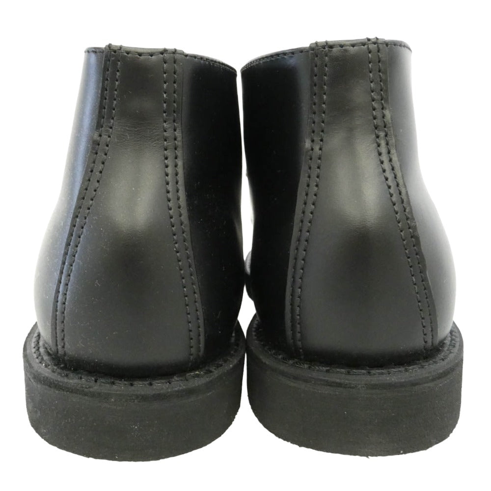 RED WING レッドウィング 9196 Postman Chukka ポストマン チャッカ ブーツ ブラック系 US8.5D【極上美品】【中古】
