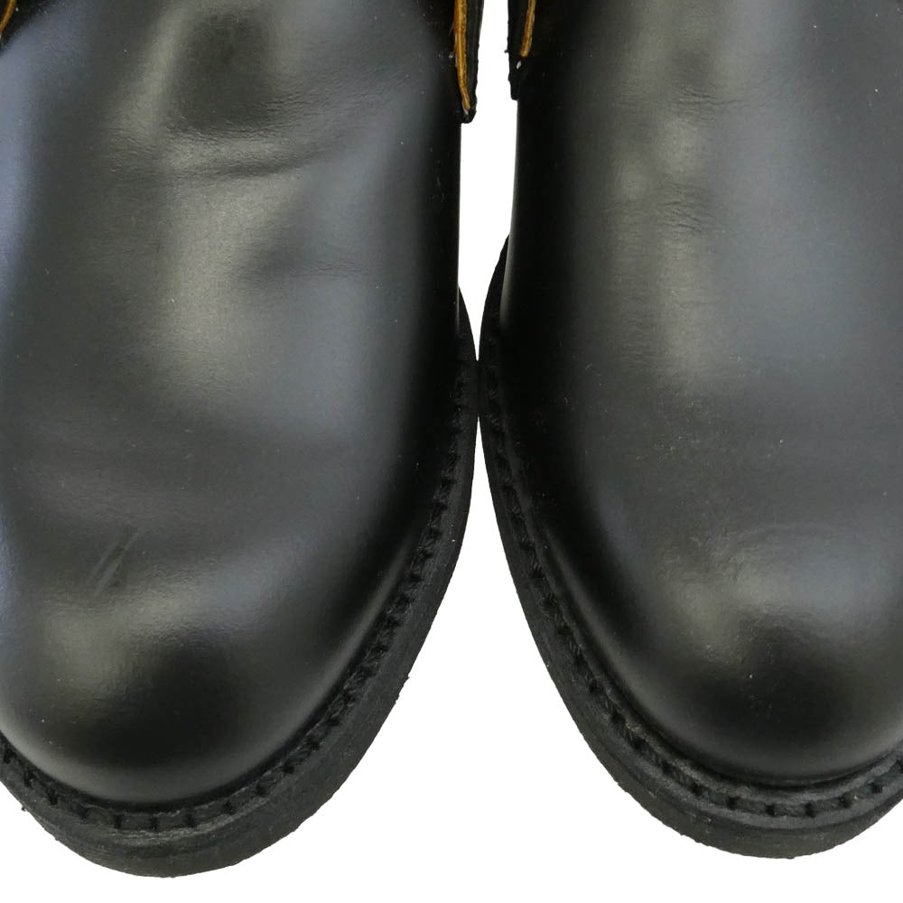 RED WING レッドウィング 9196 Postman Chukka ポストマン チャッカ ブーツ ブラック系 US8.5D【極上美品】【中古】