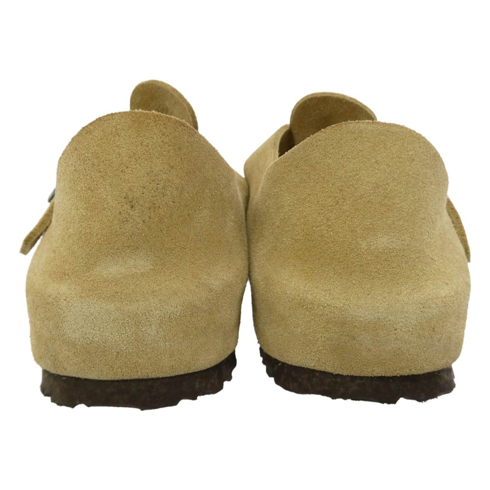BIRKENSTOCK ビルケンシュトック PARIS パリス スエード クロッグ シューズ サンダル ライトブラウン系 23.0cm【中古】
