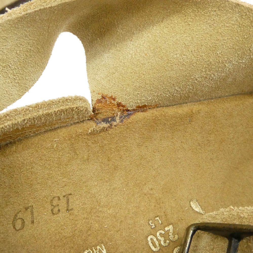 BIRKENSTOCK ビルケンシュトック PARIS パリス スエード クロッグ シューズ サンダル ライトブラウン系 23.0cm【中古】