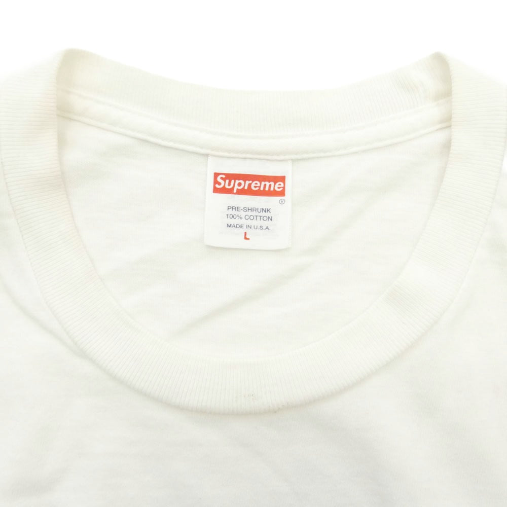 Supreme シュプリーム 24SS Miss Piggy Tee ミス ピギー クルーネック 半袖 Tシャツ ホワイト系 L【中古】