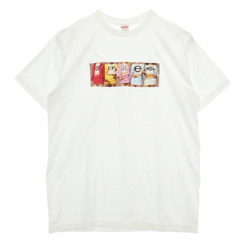 Supreme シュプリーム 25AW Girls Tee ガールズ クルーネック 半袖 Tシャツ ホワイト系 M【中古】