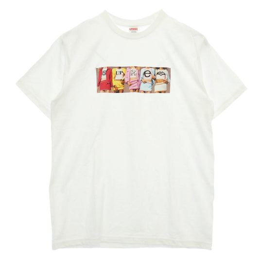 Supreme シュプリーム 25AW Girls Tee ガールズ クルーネック 半袖 Tシャツ ホワイト系 M【中古】
