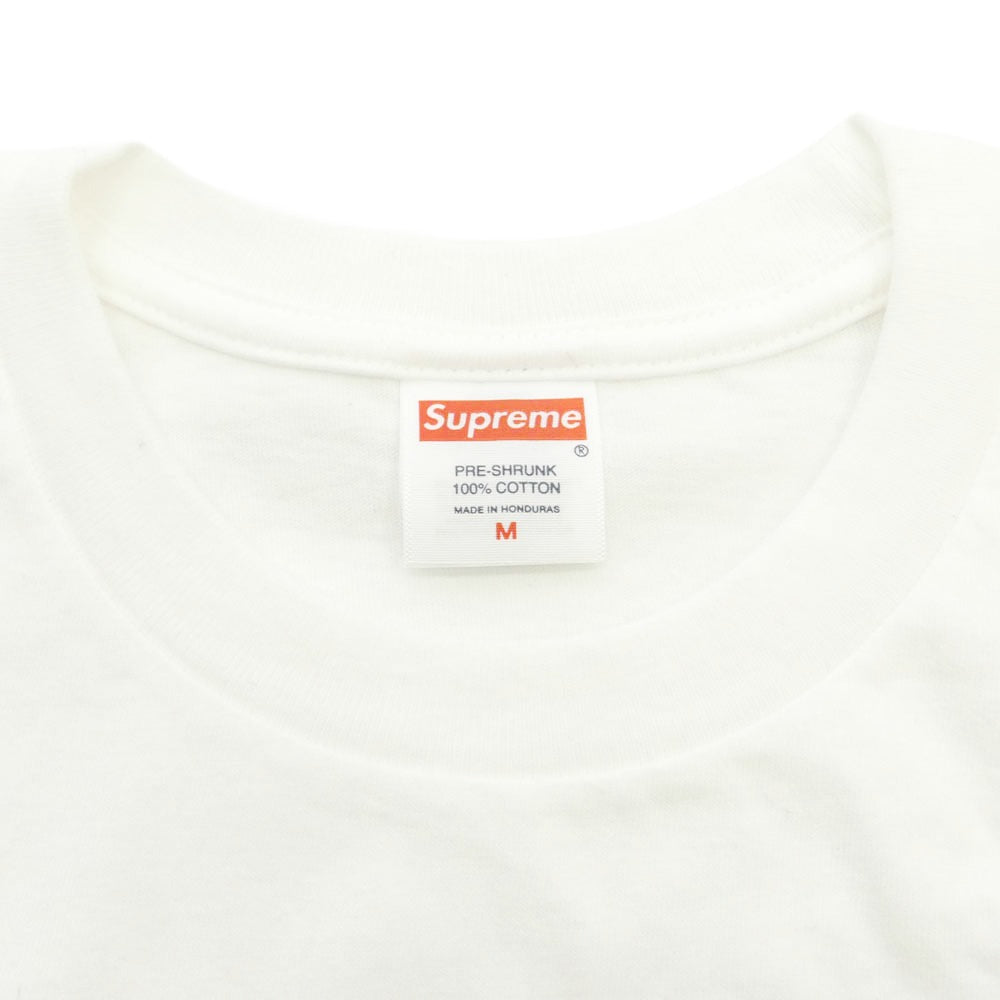 Supreme シュプリーム 25AW Girls Tee ガールズ クルーネック 半袖 Tシャツ ホワイト系 M【中古】