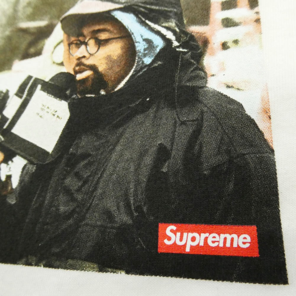 Supreme シュプリーム 25SS x 40 Acres Spike Tee エーカーズ スパイク クルーネック 半袖 Tシャツ ホワイト系 M【中古】