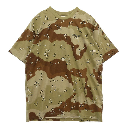 Supreme シュプリーム 25AW x Dash Snow Tee ダッシュ スノウ クルーネック 半袖 Tシャツ カーキ系 ブラウン系 XL【美品】【中古】