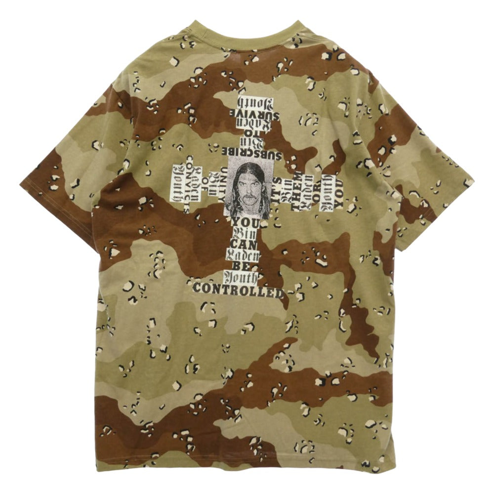 Supreme シュプリーム 25AW x Dash Snow Tee ダッシュ スノウ クルーネック 半袖 Tシャツ カーキ系 ブラウン系 XL【美品】【中古】