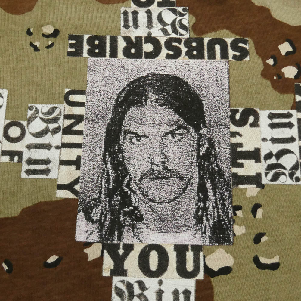 Supreme シュプリーム 25AW x Dash Snow Tee ダッシュ スノウ クルーネック 半袖 Tシャツ カーキ系 ブラウン系 XL【美品】【中古】