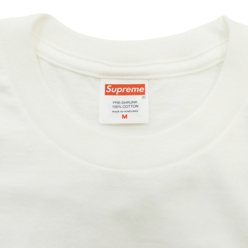 Supreme シュプリーム 25SS Dean Blunt Tee ディーン ブラント クルーネック 半袖 Tシャツ ホワイト系 M【極上美品】【中古】