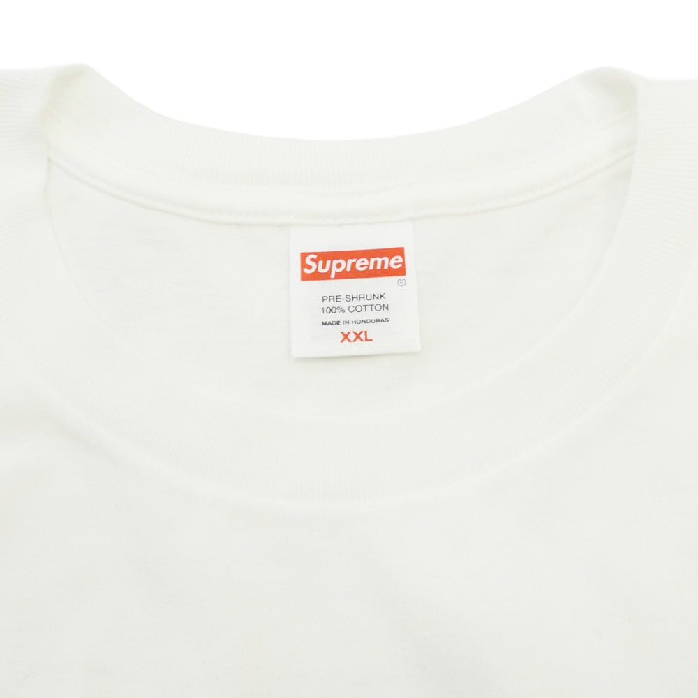 Supreme シュプリーム 25SS Playboi Carti Tee プレイボーイカーティ クルーネック 半袖 Tシャツ ホワイト系 XXL【極上美品】【中古】