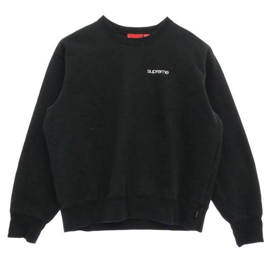 Supreme シュプリーム VANS バンズ 23AW Nyc Crewneck ニューヨーク クルーネック スウェット ブラック系 S【中古】