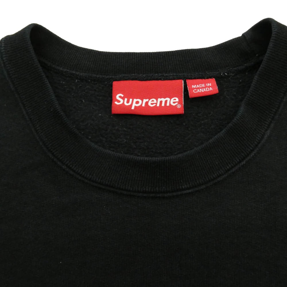 Supreme シュプリーム VANS バンズ 23AW Nyc Crewneck ニューヨーク クルーネック スウェット ブラック系 S【中古】