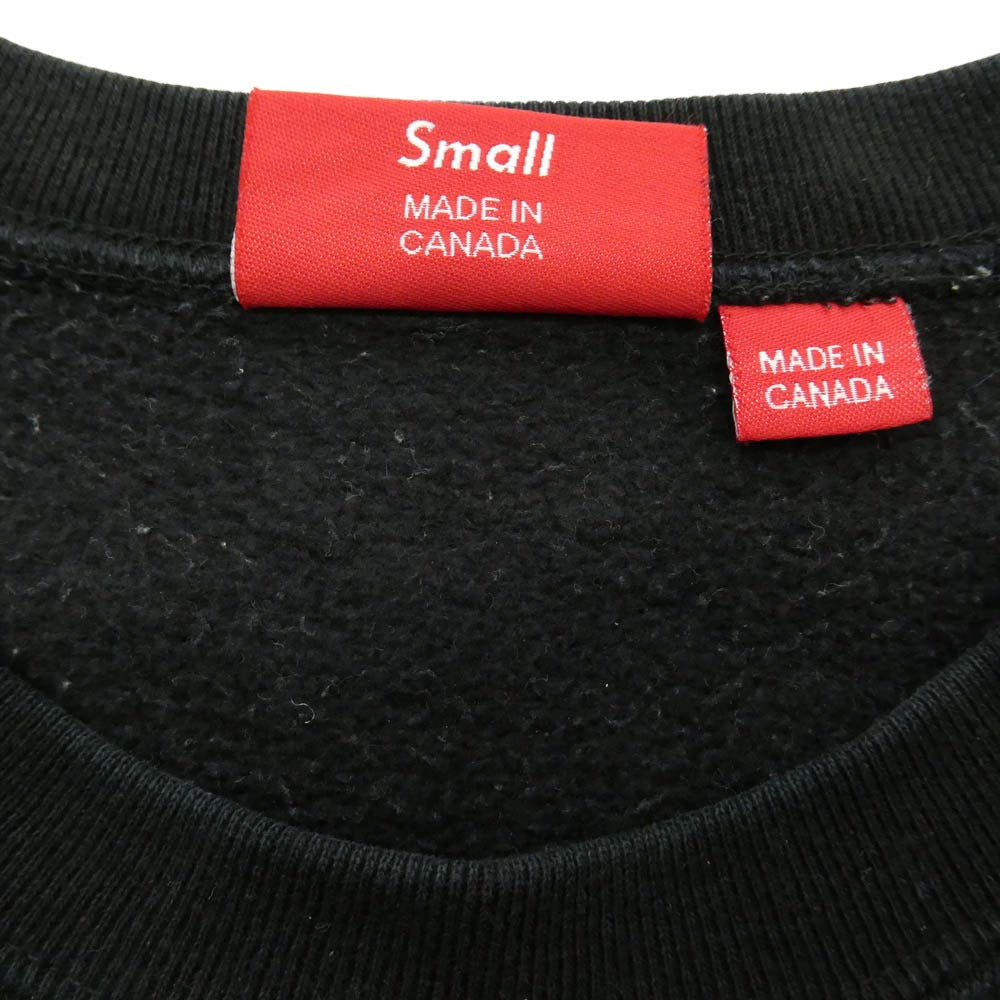 Supreme シュプリーム VANS バンズ 23AW Nyc Crewneck ニューヨーク クルーネック スウェット ブラック系 S【中古】