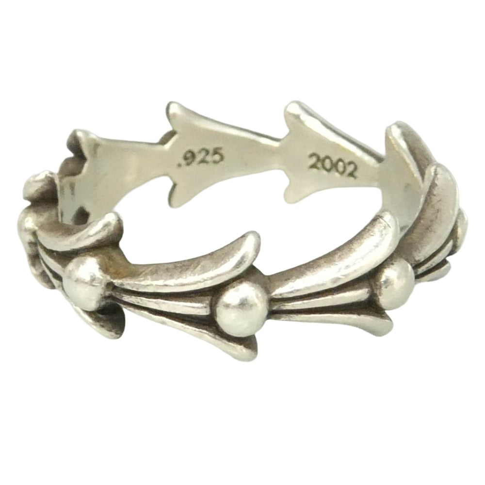 CHROME HEARTS クロムハーツ（原本無） CROSS TAIL クロステイル リング シルバー系 26号【中古】