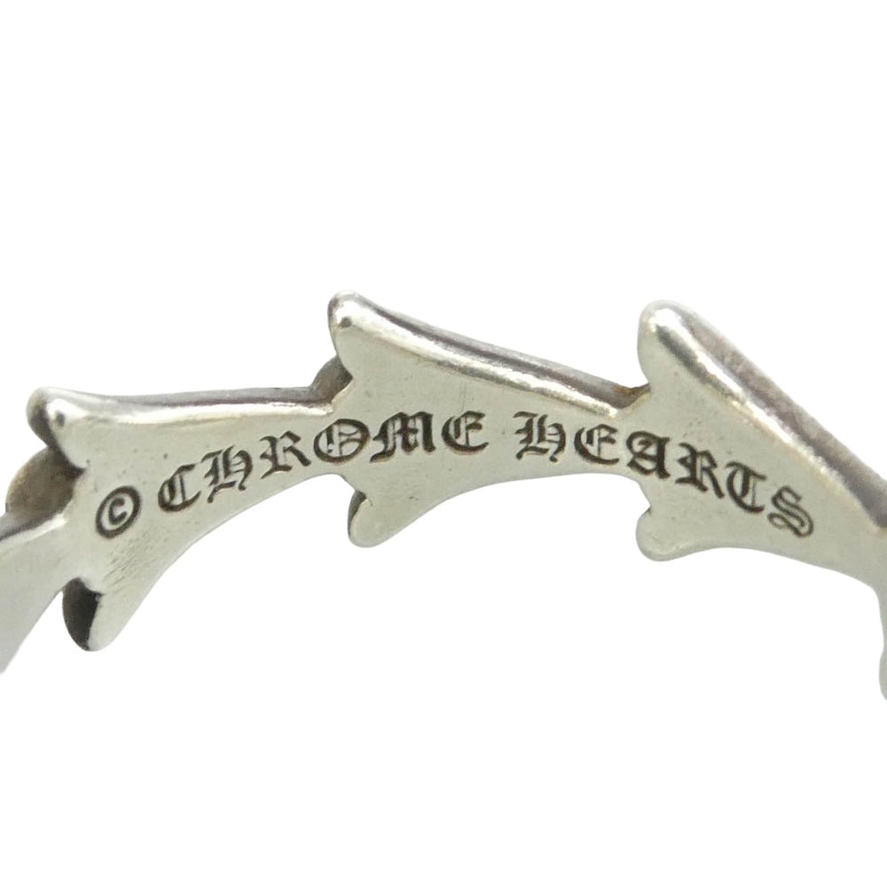 CHROME HEARTS クロムハーツ（原本無） CROSS TAIL クロステイル リング シルバー系 26号【中古】