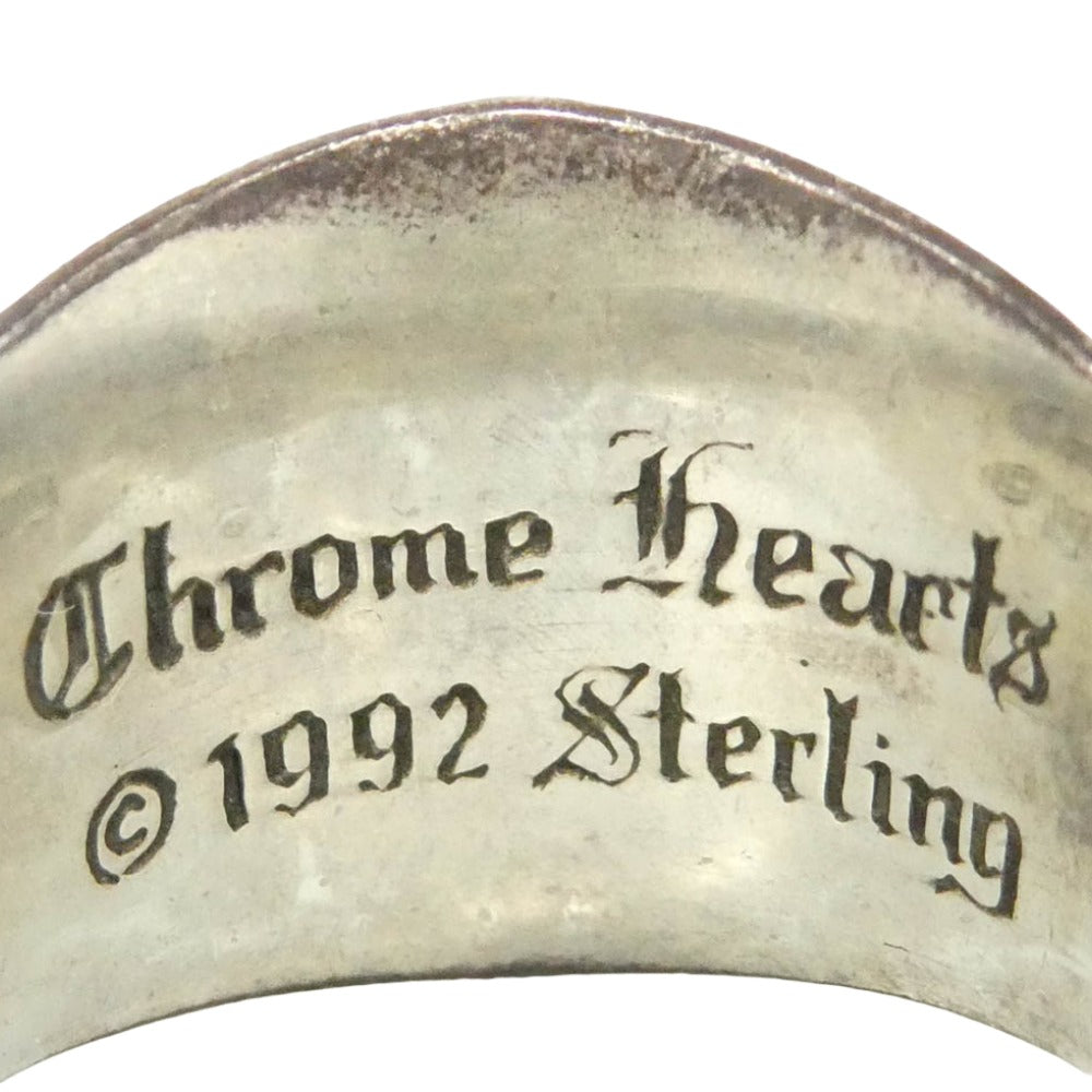 CHROME HEARTS クロムハーツ（原本無） KEEPER キーパー リング シルバー系 約28号【中古】