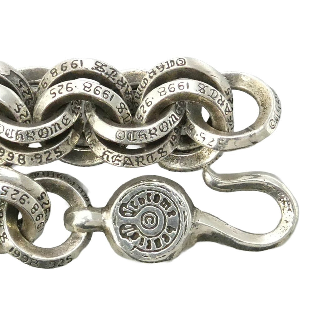 CHROME HEARTS クロムハーツ（原本無） DOUBLE B RING ダブルBリング ネックレス シルバー系【中古】