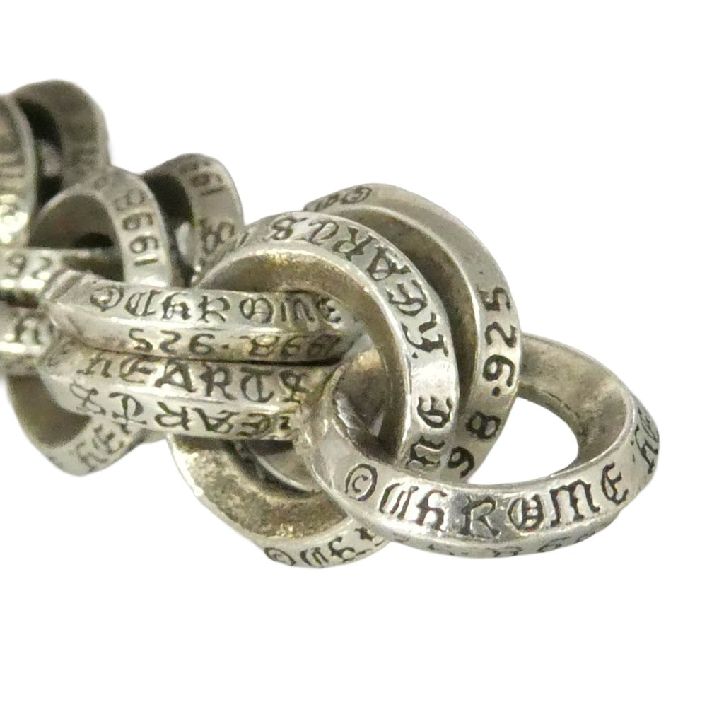 CHROME HEARTS クロムハーツ（原本無） DOUBLE B RING ダブルBリング ネックレス シルバー系【中古】