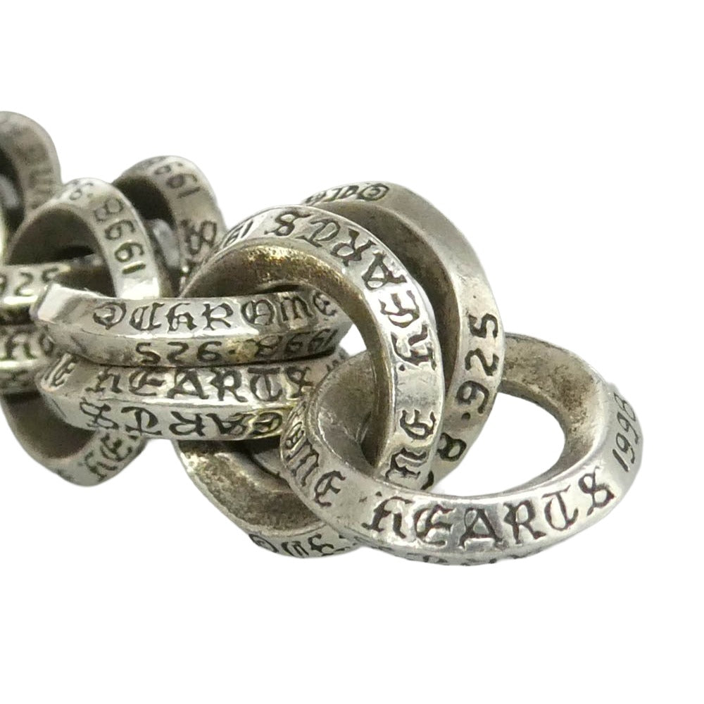 CHROME HEARTS クロムハーツ（原本無） DOUBLE B RING ダブルBリング ネックレス シルバー系【中古】