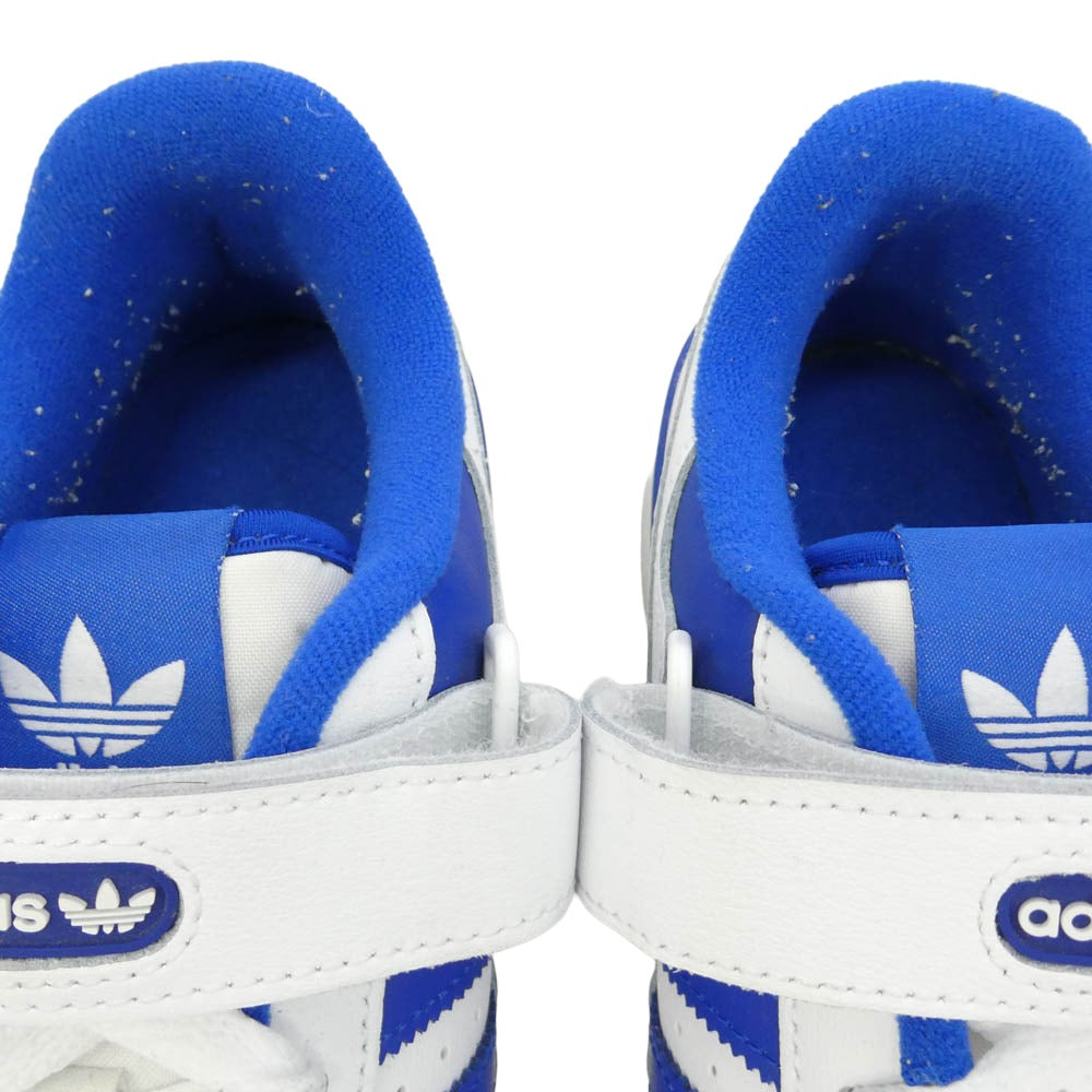 adidas アディダス FY7756 Forum Low フォーラム ローカット スニーカー ホワイト系 ブルー系 27cm【中古】