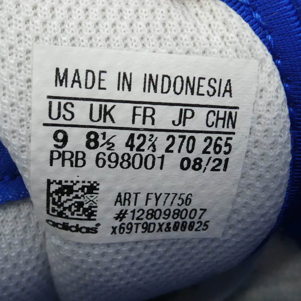 adidas アディダス FY7756 Forum Low フォーラム ローカット スニーカー ホワイト系 ブルー系 27cm【中古】