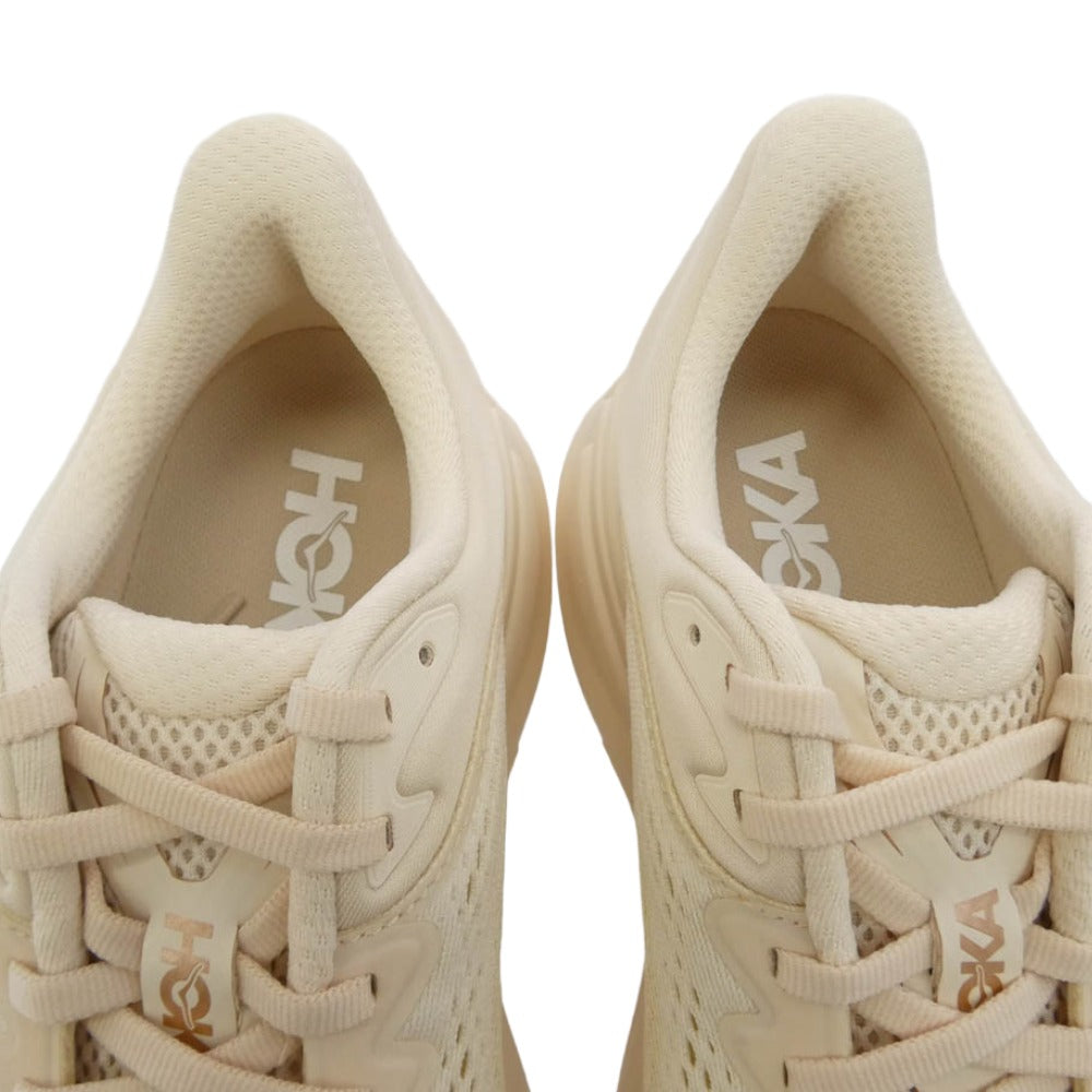 HOKA ONE ONE ホカ オネオネ 1162012 VCH Women's Bondi 9 Vanilla Birch ウィメンズ ボンダイ9 バニラ バーチ ランニングシューズ ローカットスニーカー ベージュ系 オフホワイト系 23.5cm【新古品】【未使用】【中古】